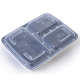 3-compartments container